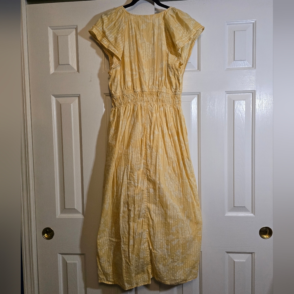 Universal Thread Yellow Maxi Dress With Pockets, NWOT - Picture 6 of 9